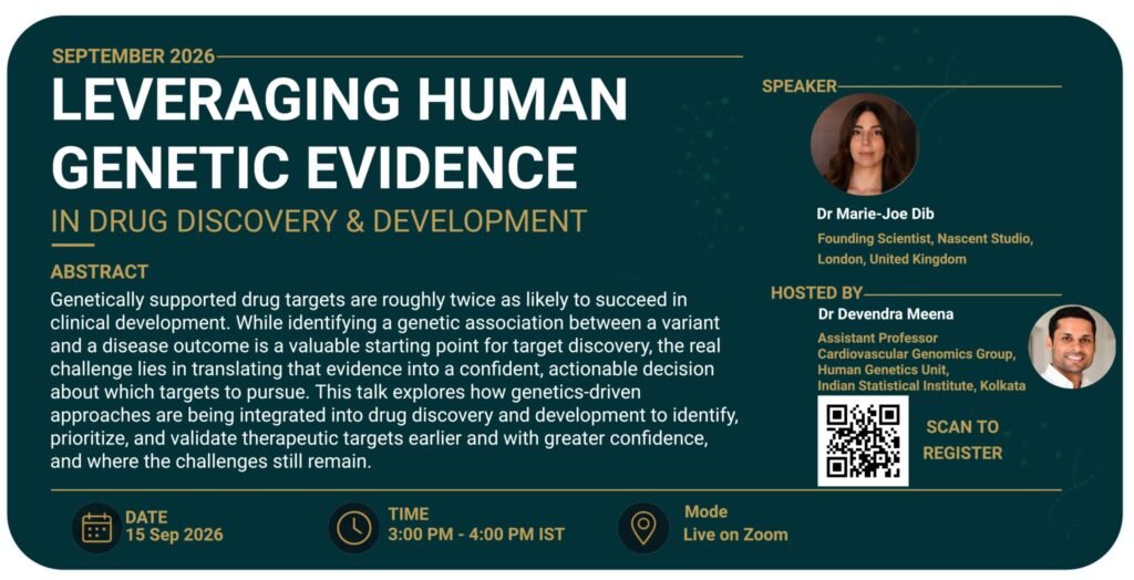 Webinar: Leveraging Human Genetic Evidence in Drug Discovery and Development
